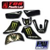 PW 50 Monster black Graphics for bike