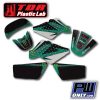 PW 50 Monster dark green Graphics for bike