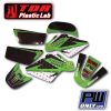 PW 50 Monster green Graphics for bike