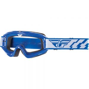 blue fly racing goggles for children