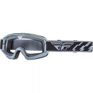 grey fly racing goggles for children