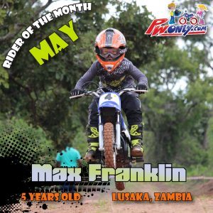 Rider of the month winner may 2016