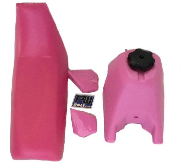 PW50 PINK TANK, PINK SEAT AND PINK TANK COVER